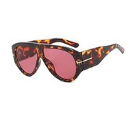 LRANOLWXV Oversized Sunglasses Women UV400 Protection Pilot Thick Temples Sun Glasses Ladies Luxury Sunnies Outdoor Travel Street