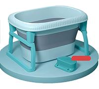 LRBBH Folding Bathtub, Foldable Portable Boby Bathtub Household Large Bath Barrel, for Sauna Spa Shower Hot Bath Ice Bath
