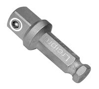 Lrcipru 7/16 Hex to 1/2 Square Socket Adapter Drive Converter | Spring Ball Retainer 2" works with a 7/16-Inch impact driver