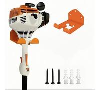 Lrcipru Trimmer Rack Wall Mount Heavy Duty Weedeater Hanger Compatible with Stihl Kombi Attachments, Garden Power Tool Holder Organizer Hangers for Grass Trimmer, Hedge Trimmer, Garage Wall 1 Pack
