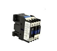 LREDONM CJX2-1201 12A 3P+NC Magnetic Ac Electric 3 Pole Contactor For Unit 3 Phase 380V 220V 110V 36V 24V Normally Closed Contactor(110V)