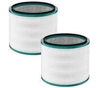 LRFDRESS 2 Pack HEPA Filter Replacement for Dyson HP00, HP01, HP02, HP03, DP01, DP02 Desk Pure Cool Link Fan, Air Purifier Filter Parts, Compare to Part Number 968125-03
