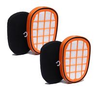 LRFDRESS Pack of 2 Filters for Philips Speedpro Max Vacuum Cleaner Filters for FC6826 XC7042 XC8045 XC8147 XC8347 FC6812 Replaces Philips Battery Vacuum Cleaner Filter FC5005/01 (2 Motor Filters + 2