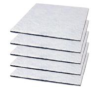 LRFDRESS Pack of 5 Grey Activated Carbon Universal Motor Filter, Floor Vacuum Cleaner Filter, Cuttable Vacuum Cleaner, Premotor Filter, 150 x 150 mm for Philips Electrolux AEG