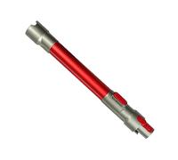 LRFDRESS Quick Release Conductive telescopic Wand for Dyso n V15 V11 V10 V8 V7 Stick Vacuum Cleaners Replacement Tube, Adjustable Length 18 to 28 Inch Extendable Wand (Red)