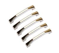 LRFNKCT Cabinet Pulls, Handle,pulls，5Pcs Door Pull Handle, Aluminum Cabinet Drawer Handles Knobs Pull Handles Cupboard Closet Door Bow Spull Handle