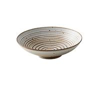 LRFVADW Bowls Ceramic Ramen Noodle Soup Bowl Large 8" 18oz, Spoons and Chopstick Rests for Udon Soba Pho Salad, Rice(Beige)