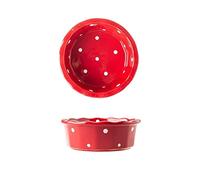 LRFVADW Bowls Creative Wave Point Bowl Household Ceramic Bakeware Salad Dessert Dinner Plates Table Decoration Kitchen Supplies Tableware(C 14x14x5cm)