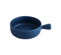 LRFVADW Bowls Ramen Salad Bowl with Handle Colorful Cute Ceramic Soup Bowls Set Porcelain Korean Kitchen Household Tableware(Orange)