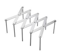 LRFVADW Dish Rack Stainless Steel Plate Dish Rack Drying Holder Shelf Retractable Folding Multi-purpose Tool Organizer Kitchen Accessories