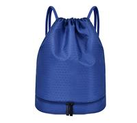 LRFVADW Gym Bag Drawstring Swimming Backpack Dry Wet Bag Sport Bags Shoulder Travel Pool Beach Swimsuit Waterproof Swim(Blue)
