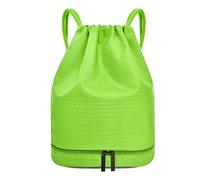 LRFVADW Gym Bag Drawstring Swimming Backpack Dry Wet Bag Sport Bags Shoulder Travel Pool Beach Swimsuit Waterproof Swim(Green)