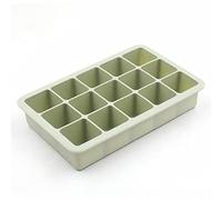 LRFVADW Ice Maker Grid Silicone Ice Cube Mold Maker Flexible Tray with Lid Kitchen Gadgets and Accessories(Green)