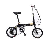 LRFVADW Mens Bikes Foldable Bicycle Students Variable Speed Disc Brake Cycling Bike Men Women Portable Bikes High Carbon Steel