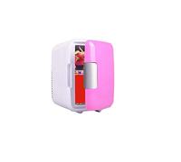 LRFVADW Mini Fridge Mini Fridge Cooler And Warmer Car Refrigerator Food Drink Milk Skincare Storage For Travel Dorm Camping(Pink)