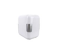 LRFVADW Mini Fridge Mini Fridge Cooler And Warmer Car Refrigerator Food Drink Milk Skincare Storage For Travel Dorm Camping(White)