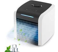 LRFVADW Portable Air Conditioner Portable Air Conditioners, Personal Coolers, Small Evaporative, Silent Mini Fans