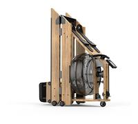 LRFVADW Rowing Machines Indoor Exercise Machine Folding Wood Water Rower Ash Rowing Gym Equipment Oak