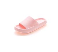 LRFVADW Slippers Women Platform Bathroom Home Slippers Women Soft Sole Indoor Slides Sandals Summer Non-slip Flip Flops(Pink,2.5 UK)