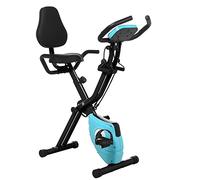 LRFVADW Spin Bike Folding Exercise Bike Adjustable Resistance Fitness Upright And Recumbent For Indoor Physical