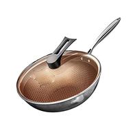 LRFVADW Stock Pot The Fourth Generation Stainless Steel Frying Pan Does Not Pick The Stove, Not The Shovel