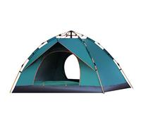 LRFVADW Tent 3-4 People pop up tents Open tent Throw Outdoor camping Hiking automatic season Tents Speed open Family Beach large space(Dark Green 1-2people)