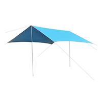 LRFVADW Tent Waterproof Outdoor Awning Hammock Tarp Rain Fly Lightweight Camping Tent Sun Shelter for Tourism Hiking Beach Pergola(Blue)