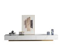 LRFVADW Tv Stand Cabinet Style Very Simple Tea Table TV Cabinet Combination Living Room Light Luxury Floor Storage