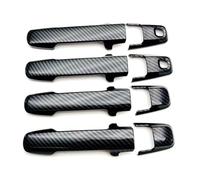 LRFZSYCH Car Outer Door Handle Compatible with Suzuki for Hustler for MR52S MR92S 2020 2021 2022 Car Exterior Side Door Handle Cover Decoration Replacement