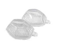 LRFZSYCH Turning Indicators Compatible With Suzuki For DL650 For V-Strom 2004-2011 For SFV 650 For Gladius 2009-2015 1 Pair Left Right Turn Signal Indicator Light Lens(Clear)