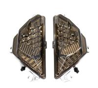 LRFZSYCH Turning Indicators For Ninja 300 2013 2014 2015 2016 2017 2018 For Z1000SX 2017-2019 Left And Right Front Turn Signal Indicators Side Marker Driving Lights(Black)