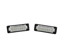 LRFZSYCK Car Registration Light Compatible With Benz C-CLASS W202 4D Sedan 1997 1998 1999 2000 2Pcs License Plate Light Car-Styling Number Lamp
