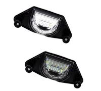 LRFZSYCK Car Registration Light Compatible With Pontiac For LeMans 1988 1989 1990 1991 1992 1993 License Lamp Assembly Rear License Plate Lamps 16519986 00912116