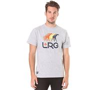 LRG Men's Research Collection Front Runners T-Shirt, Ash Heather, Large