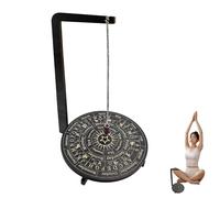 lrgnixs Wood Pendulum Display, Pendulum Crystal Holder for Elegant Crystal & Necklace Display, Wooden Pendulum Board Stand,Divination Pendulum Storage for Meditation Room Home Decor