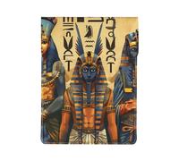 LRHCNZDCP Ancient Egypt Tribe Series Printed Laptop Case 13-Inch Leather Laptop Sleeve Computer Bag Cover for Travel, Work, Business