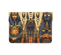 LRHCNZDCP Ancient Egypt Tribe Series Printed Laptop Sleeve 13-Inch Leather Laptop Case Computer Bag Cover for Travel, Work, Business
