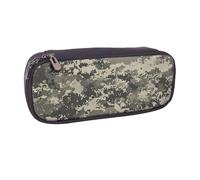 LRHCNZDCP Army Digital Camouflage Printed Pencil Case Holder Large Capacity Leather Pen Pencil Pouch Box Organizer for School Office College Adult Boys Girls