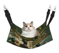 LRHCNZDCP duck swimming underwater Print Cat Hammock Bed, Soft Double-Layered Hanging Pet Bed for Small Pet, M
