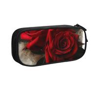 LRHCNZDCP Gothic Rose 1 Printed Pencil Case Pouch Cute Pencil Pen Case Pencil Box Pen Bag for School Office, Black