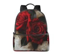 LRHCNZDCP gothic Rose 1 Printed School Bag Bookbag Laptop Backpack Stylish Lightweight Backpack Travel Backpack for Kids Boys Girls