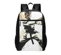 LRHCNZDCP Karate art Printed Laptop Backpack 17-inch for Teens/Girls/Boys/Women/Men Gifts Lightweight Laptop Bags for Office Travel School