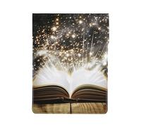 LRHCNZDCP magic book Printed Laptop Case 13-Inch Leather Laptop Sleeve Computer Bag Cover for Travel, Work, Business