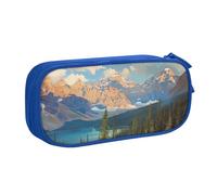 LRHCNZDCP National Park Printed Pencil Case Pouch Cute Pencil Pen Case Pencil Box Pen Bag for School Office, Blue