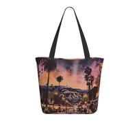 LRHCNZDCP The Old Hollywood Printed Shopping Bag Tote Bag Large Shoulder Bag Lightweight Handbag Women Laptop Bags for Work Travel Shopping