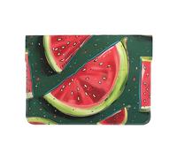 LRHCNZDCP Watermelon Printed Laptop Sleeve 13-Inch Leather Laptop Case Computer Bag Cover for Travel, Work, Business