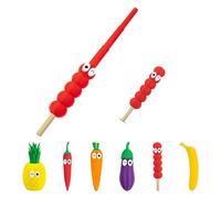 Lrioehny 3d printed banana sword, Plastic Extendable Banana Wand, Holiday Role-Playing Prop Toy, Telescopic Stress Relief Bananas Toy for Man Women (Candied hawthorn)