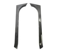 LRMDAKO Carbon Fiber Rear Spoiler Side Wing For VW Golf MK6 GTI GTR GTD 2008-2012 (Black)