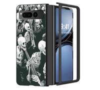LROTFNGX for Pixel Fold 2023 Case,Ultra Thin 1.2mm Hard PC Cover,Matte Anti-Scratch Anti-Fingerprint Shockproof Protection,Phone Case for Google Pixel Fold 2023,Skeleton Orchestra