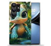 LROTFNGX for Samsung Galaxy S24 Ultra Case 6.8''Hybrid 2-Layer Shockproof Hard Shell Scratch Resistant Cover Stylish Protective Girl Men & Women Phone Case for S 24 Ultra,Cute Turtle Nature